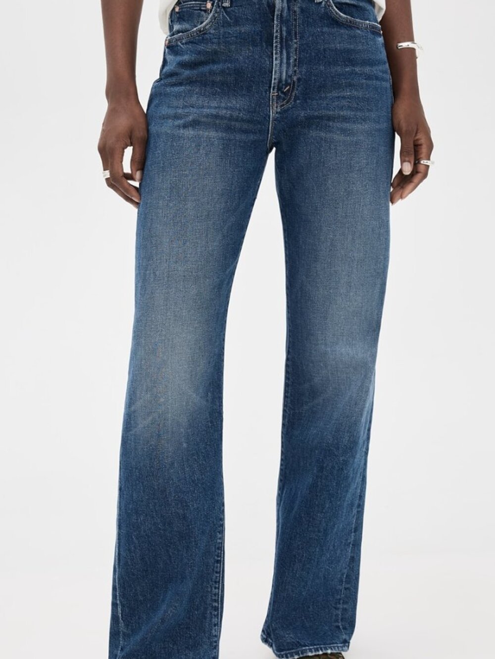 Mother NWT The Lasso Sneak Jeans Punk Nouveau